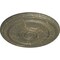 Ekena Millwork Kepler Traditional Medallion (For Canopies up to 4 1/2"), 19 3/4"OD x 1 1/2"P, Witch Hazel Crackle CM20KPWHC - alternate 2